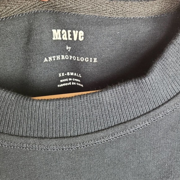 NWT | MAEVE | TASHA LACE SLEEVED SWEATSHIRT | SIZE XXS - Picture 8 of 14